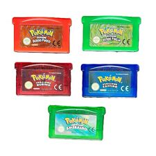 Giochi Pokémon ORIGINALI ITA BATTERIA NUOVA Nintendo Game Boy Advance GBA na sprzedaż  Wysyłka do Poland