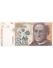 Espagne 5000 pesetas d'occasion  France