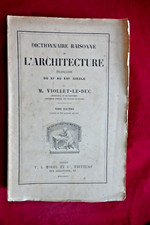 Dictionnaire raisonné archite d'occasion  Brest