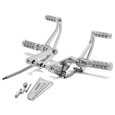 Polished forward controls for sale  Hebron