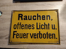 Rginales blech schild gebraucht kaufen  Scheßlitz