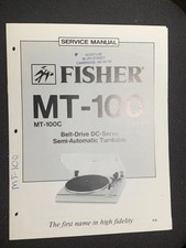 Fisher 100 100c for sale  Brighton