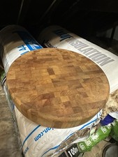 Chunky wooden round for sale  PETERBOROUGH