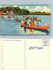 Penobscot indians canoeing for sale  Mansfield