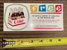 Certificado promocional de engarrafamento Opelika Alabama Coca-Cola sem data pacote com 6 Coca-Cola comprar usado  Enviando para Brazil