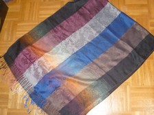 Schal paisleymuster fransen gebraucht kaufen  Deutschland