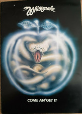 Whitesnake program come for sale  ARDROSSAN