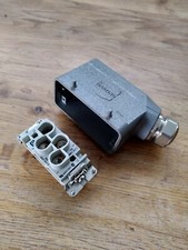 Harting 09380062701 HAN K 4/2 Einsatz + HAN 16B-GS-29 Tüllengehäuse 09300160521 comprar usado  Enviando para Brazil