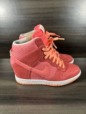 Tênis Nike Dunk Sky Hi Essential anabela escondida brilho lava/pôr do sol feminino tamanho EUA 5.5  comprar usado  Enviando para Brazil