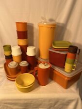 Vintage Tupperware Picnic Insulated Cooler Set 1980's EUC 30 piezas segunda mano  Embacar hacia Argentina