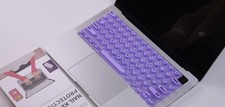 Cubierta de teclado para uñas largas, protector de teclado elevado - color púrpura segunda mano  Embacar hacia Mexico