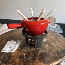 Service fondue émaillée d'occasion  Crouy