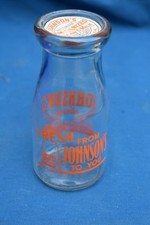 Vintage johnson dairy for sale  Pittsfield