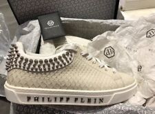 PHILIPP PLEIN skóra krokodyla buty używane białe- kremowe rozmiar 9,5 UK 7-7,5 na sprzedaż  PL