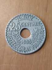 Centimes tunisie 1933 d'occasion  Issy-les-Moulineaux