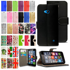 Capa carteira couro flip para Microsoft Lumia 640 650 550 950 520 930 XL, usado comprar usado  Enviando para Brazil