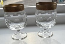Moser crystal 24ct for sale  LEEDS