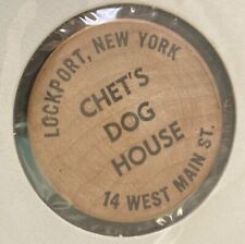 Chet’s Dog House Vintage Madeira Níquel - Lockport, NY comprar usado  Enviando para Brazil