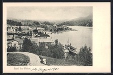 Postcard ulefos waterfront for sale  Shipping to United Kingdom
