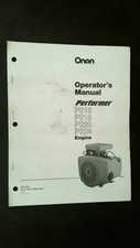 Onan operator manual for sale  Niagara Falls