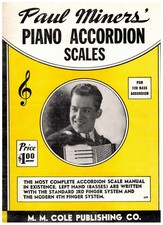LIVRO DE MÚSICA ACORDEÃO PARA PIANO PAUL MINER'S NOS, usado comprar usado  Enviando para Brazil