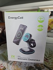 Usado, Carregador magnético sem fio 3 em 1 energia celular Apple Android relógio Buds comprar usado  Enviando para Brazil