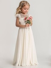 Kinder blumenmädchen kleid gebraucht kaufen  Ennigerloh