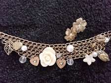 Neclace earings statement for sale  DONCASTER