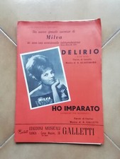 Milva delirio raro usato  Italia