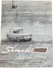 1963 simca 1000 for sale  Clayville