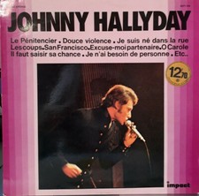 Johnny hallyday vynil d'occasion  Bar-le-Duc