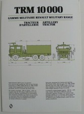 Brochure militaire renault d'occasion  France