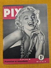 Usado, REVISTA MARILYN MONROE PIX maio 1953 deslumbrante início Aust. capa COMO NOVA CONDIÇÃO. comprar usado  Enviando para Brazil