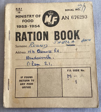 Ministry food ration for sale  STUDLEY