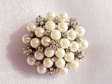 Large pearl diamante for sale  STAMFORD