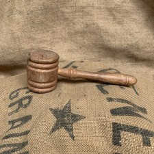 Vintage auctioneers wooden for sale  STOKE-ON-TRENT