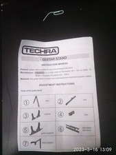 Reggi chitarra techra usato  Matera