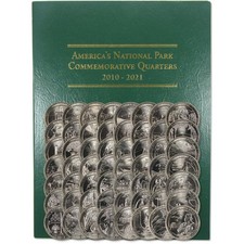 2010-2021 National Park quarto 56 conjunto de moedas não circuladas com pasta comprar usado  Enviando para Brazil