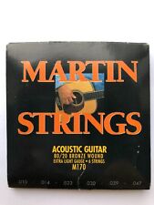 Martin strings acoustic for sale  MILTON KEYNES