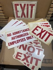 Vintage exit sign for sale  Philadelphia
