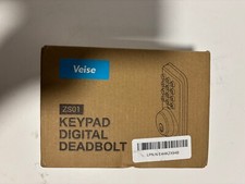 Kit de instalação de trava de porta sem chave preto fosco VEISE KEYPAD DIGITAL Deadbolt ZS01 comprar usado  Enviando para Brazil