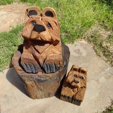 Set chainsaw carved for sale  Mckinney