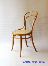Chaise kohn 1874 d'occasion  Logelbach
