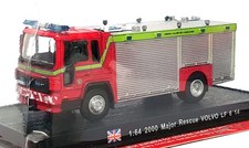Motor de bombeiros Del Prado escala 1/64 FEN67 - 2000 Volvo LF 6 14 Major Recue - Vermelho comprar usado  Enviando para Brazil