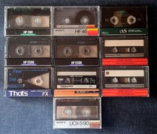 Lotto pcs audiocassette usato  Aprilia