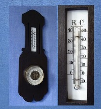 Antike wetterstation barometer gebraucht kaufen  Kerpen