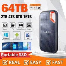 Usado, Disco rígido externo portátil 2TB/4TB/8TB/16TB preto clássico - PC comprar usado  Enviando para Brazil