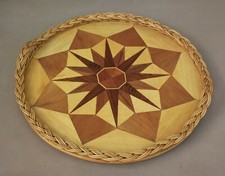 Plateau osier tresse d'occasion  Polliat