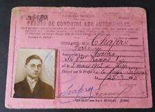 Ancien permis conduire d'occasion  Yvetot