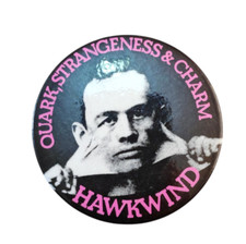Hawkwind pin badge for sale  SWADLINCOTE